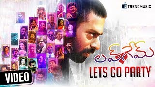 Love Game Telugu Movie | Let’s Go Party Video Song | Shanthanu | Srushti Dange | GV Prakash