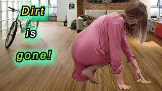 NEW Transparent cleaning of floor  | Cleaning TIPS AND HACKS for beginners!