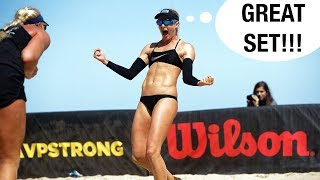 How to Bump Set - Beach Volleyball Tutorial