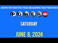 Powerball Jackpot for saturday June 8, 2024