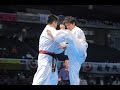 【新極真会】第46回全日本空手道選手権大会　男子1回戦5  中道隆介　対　橋本直樹　SHINKYOKUSHINKAI KARATE