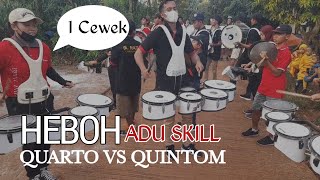 HEBOH | Adu skill Quarto vs Quintom | Cover pengorbanan