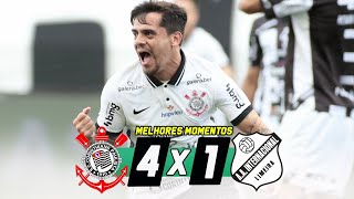 Corinthians 4 x 1 Inter de Limeira   Melhores Momentos COMPLETO   Paulista Highlights Resumen 2021