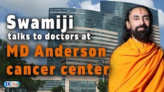Why Do We Get Diseases - Swami Mukundananda Talks to Doctors At MD Anderson Cancer Center | JKYog