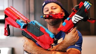 Boxing Day BOOMCO Blasters Unboxing \u0026 Review WAR (Farshot, Twisted Spinner, Ambush Attack)