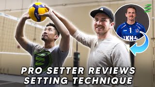 Pro Setter Reviews Coach's Setting Technique