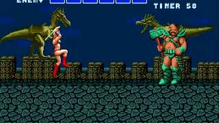 golden axe (md) duel 3m43s deathless speedrun MD战斧1代 决斗模式 3分43秒 女人 一命速通