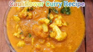 Cauliflower Curry Recipe | ಹೂಕೋಸು ಕರಿ || leela's kitchen