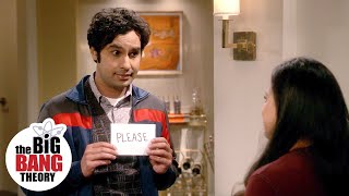 Raj Reenacts 'Love Actually' | The Big Bang Theory