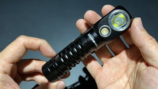 Wurkkos HD20 Headlamp บานแคบในปุ่มเดียว