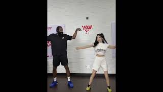 JAMES HARDEN LEARNING NEW DANCE MOVES IN CHINA!!  #nba