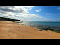 melody beach 1 beautiful beach in okinawa yomitan village 4k video relaxing wave sound bgm