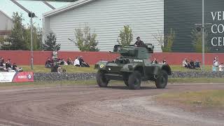 Daimler Armoured Car demo