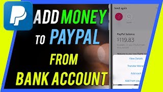 How to Add Money to PayPal from Bank Account
