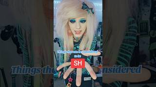 Things that can be considered SH #mentalhealth #help