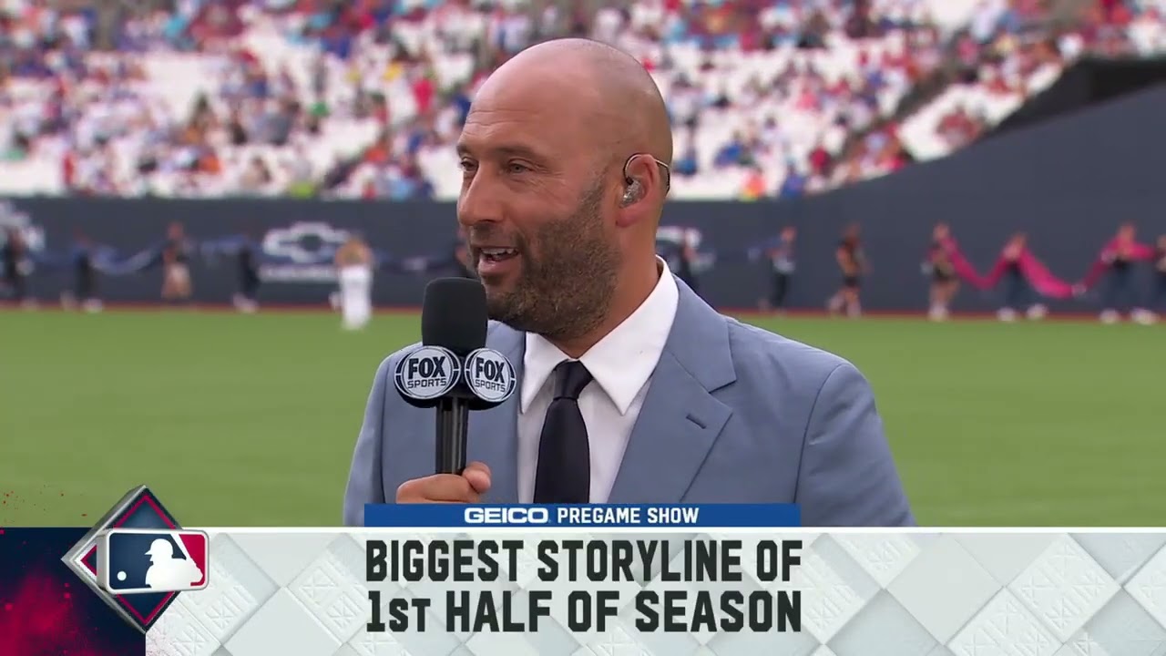 Derek Jeter & 'MLB On FOX' Crew Discuss Shohei Ohtani, Yankees ...