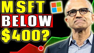 Is Microsoft Below $400 a MASSIVE Opportunity? | Microsoft (MSFT) Stock Analysis! |