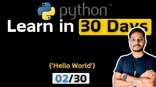 Python for Data Engineers & Data Analysts - Day 2 | Learn Python from Scratch with Exercises #02/30