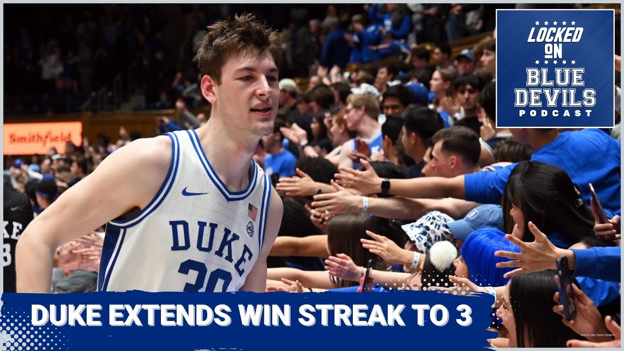 Duke Men's Basketball Extends Win Streak To 3 | Duke Blue Devils ...