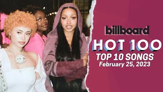 Billboard Hot 100 Songs Top 10 This Week | February 25th, 2023