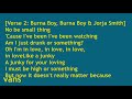 Burna Boy   Gum Body Feat  Jorja Smith lyrics