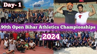 90th Open Bihar Athletics Championships 2024 Opening Ceremony| Patliputra sports complex Patna |Game