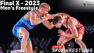 Final X 2023 - Men's Freestyle Live Stream on FloWrestling