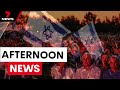 Emotions high as Aussies come home, Oct 7 vigils held nationwide|7NEWS