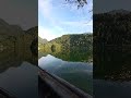 pagi hari di telaga sarangan