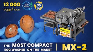 MX-2 tunnel egg washer by OVO-TECH