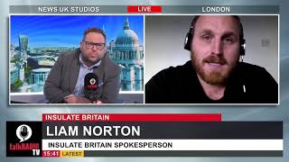 Insulate Britain activist compares Cristo to a Nazi sympathiser