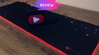 MeeTion RGB Gaming Mouse Pad Review