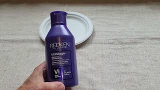 Redken Blondage Shampoo Review - Purple Shampoo