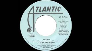 1982 Laura Branigan - Gloria (stereo radio promo 45--short version)