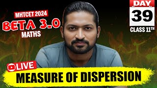 Measure of Dispersion - Class 11 | MHTCET 2024 | GanitAnk Beta 3.0 #mhtcet #mhtcet2024