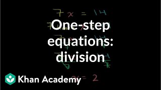 How to solve equations of the form ax = b | Linear equations | Algebra I | Khan Academy