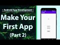 How to make your first app in Android Studio | Part 2 | Tally Counter