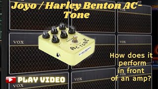 Joyo Harley Benton AcTone Dirty - How Does It Perform In Front Of an AMP?