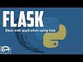Python - Flask - Basic web application using jinja template engine