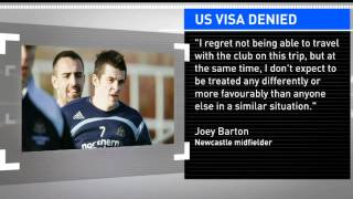 US refuses Joey Barton entry