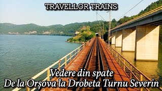 De la Orșova la Drobeta Turnu Severin (Back-view) | Magistrala 100: Timișoara Nord - București Nord