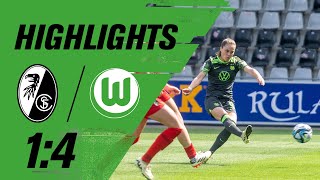 Pajor entscheidet Spiel früh | Highlights | SC Freiburg - VfL Wolfsburg  1:4