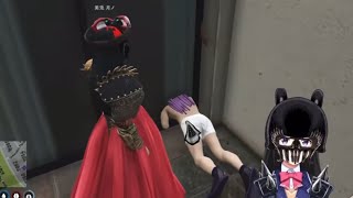 逃走中に変態4人集団を見つけてしまう委員長【月ノ美兎 / にじGTA】