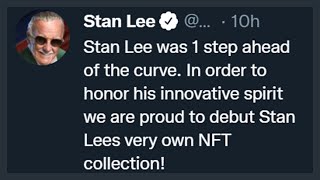 They Promoted NTFs On Stan Lees Twitter..