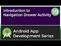 Android Application Development Tutorial for Beginners - #19 | 2017 | Navigation Drawer Activity