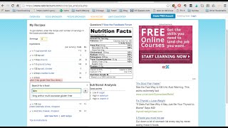How to Calculate Nutrition Facts for Any Recipe