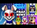 WITHERED FNAF MERCH REVEALED! New Funko Snaps, New Fnaf Plushies & More!