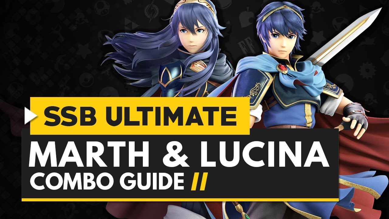 Super Smash Bros Ultimate | Marth & Lucina Combo Guide - YouTube