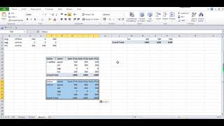 Excel how to do analyze, pivot table, pivot chart 快速学习如何用pivot table做报表