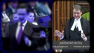 The Speaker Tries To Calm Parliament In Heated Debate Between Pierre & PM Trudeau